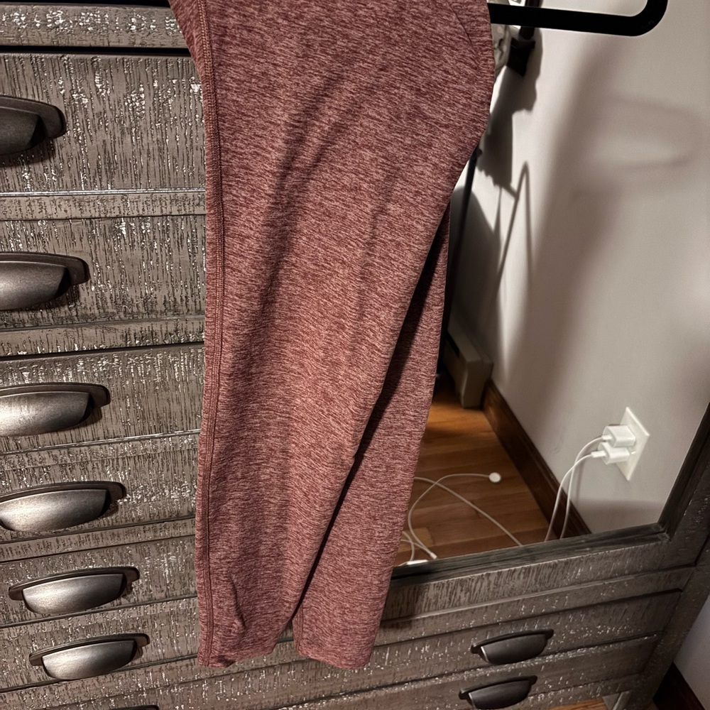Beyond Yoga Burgundy Leggings
